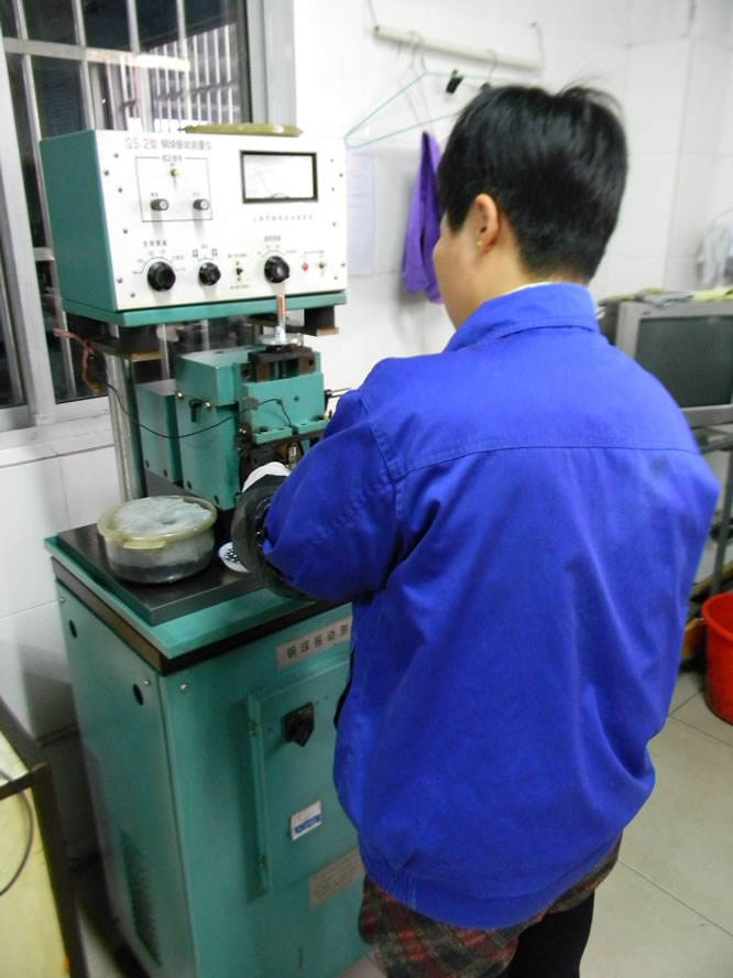 鋼球振動(dòng)測試